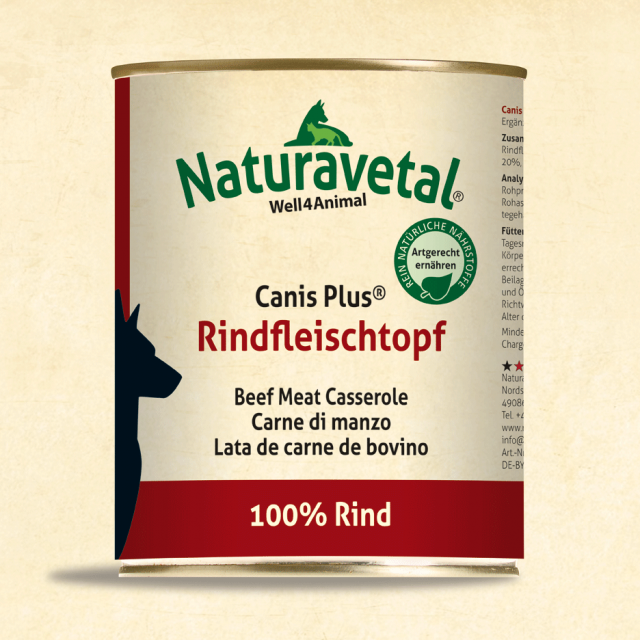 Canis Plus Rindfleischtopf 820g