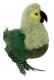 Feathered Kitty Wobbler grün