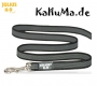 K9 Sportleine schwarz, 20mm 1,2m mit Handschlaufe und Ring