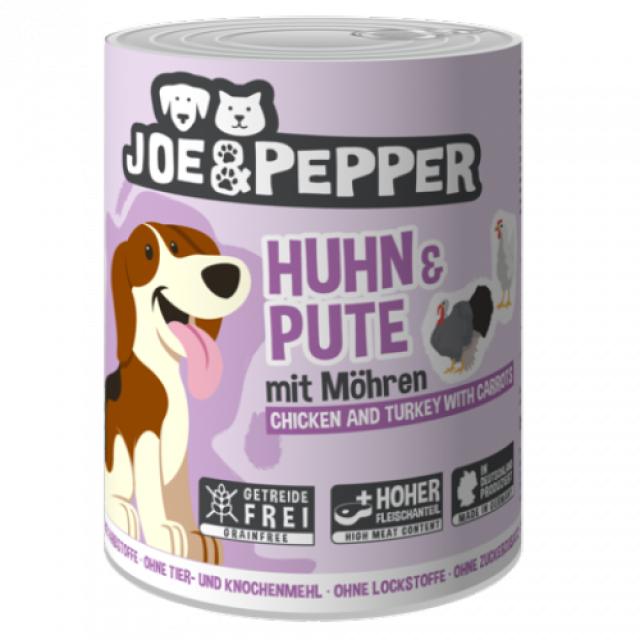 Joe&Pepper Huhn und Pute 400g