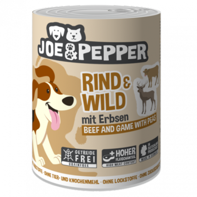 Joe&Pepper Rind und Wild 400g