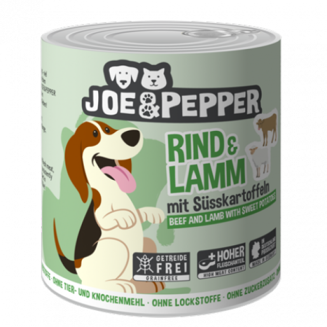 Joe&Pepper Rind und Lamm 800g