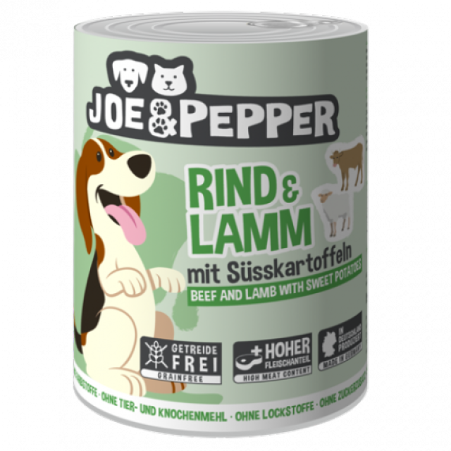 Joe&Pepper Rind und Lamm 400g