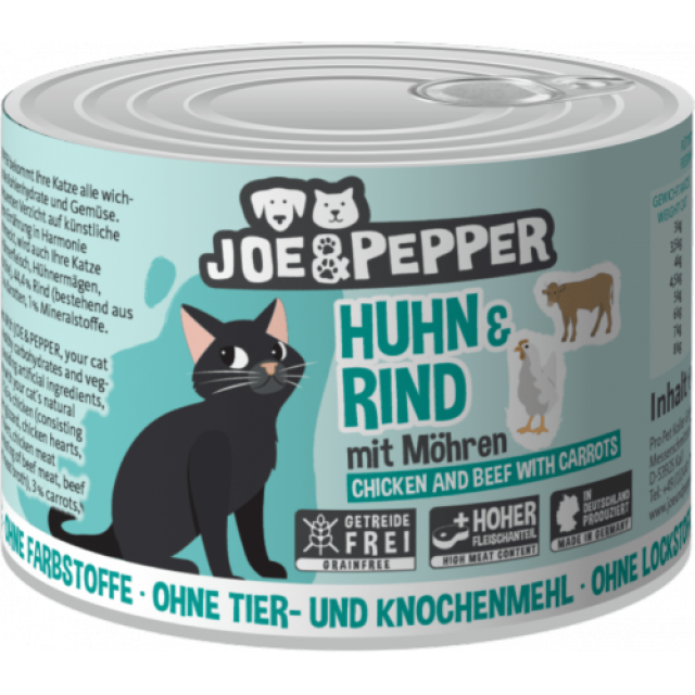 Joe&Pepper Huhn & Rind 200g