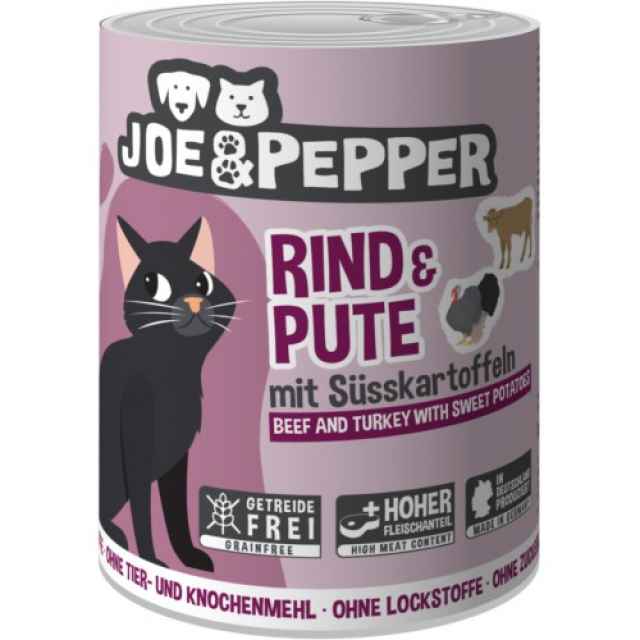 Joe&Pepper Rind & Pute 400g