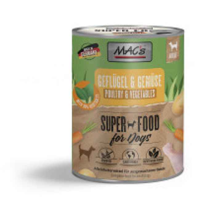 MACs Dog Geflügel & Gemüse 800g