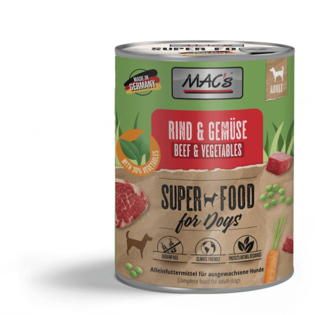 MACs Dog Rind & Gemüse 800g