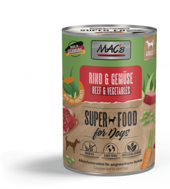 MACs Dog Rind & Gemüse 400g