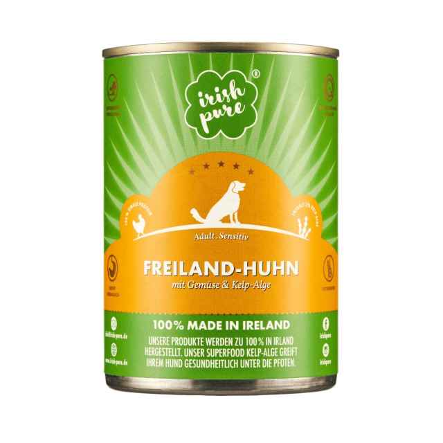 Freiland-Huhn, Gemüse & Kelp-Alge 390g