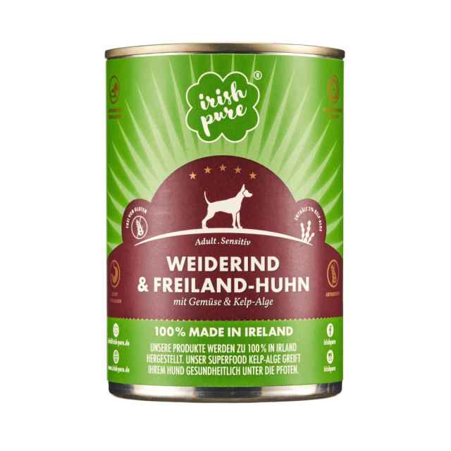 Weiderind & Freiland-Huhn Gemüse & Kelp-Alge 390g