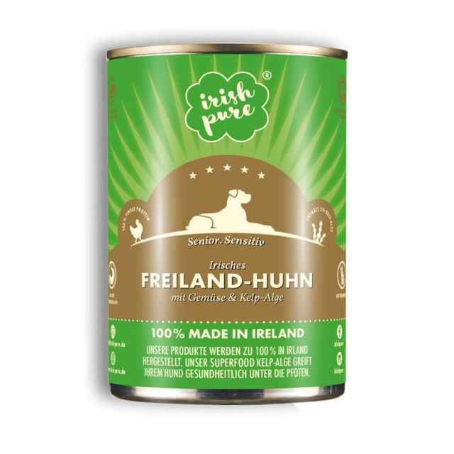 Freiland-Huhn, Gemüse & Kelp-Alge, Senior 390g