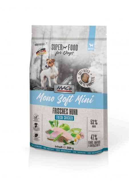 MACs Dog Mono Soft Mini - Frisches Huhn 300g