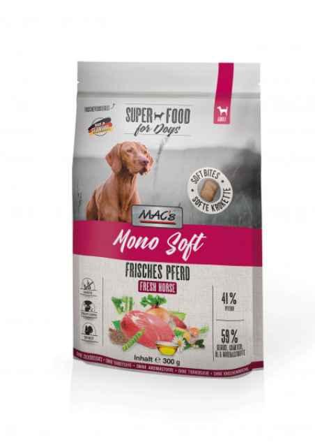 MACs Dog Mono Soft - Frisches Pferd 300g