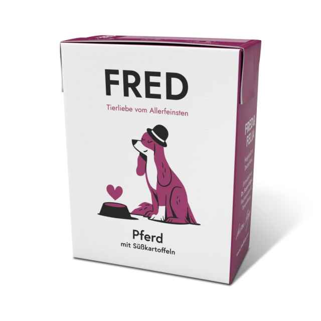 FRED ~ Pferd mit Süßkartoffeln 390g