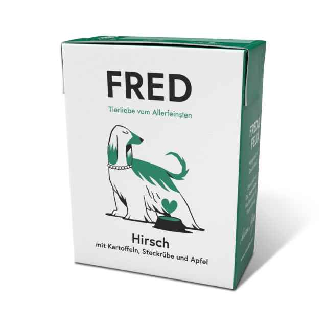 FRED ~ Hirsch mit Kartoffeln & Steckrüben 390g