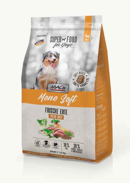 MACs Dog Mono Soft - Frisches Ente 1,5kg