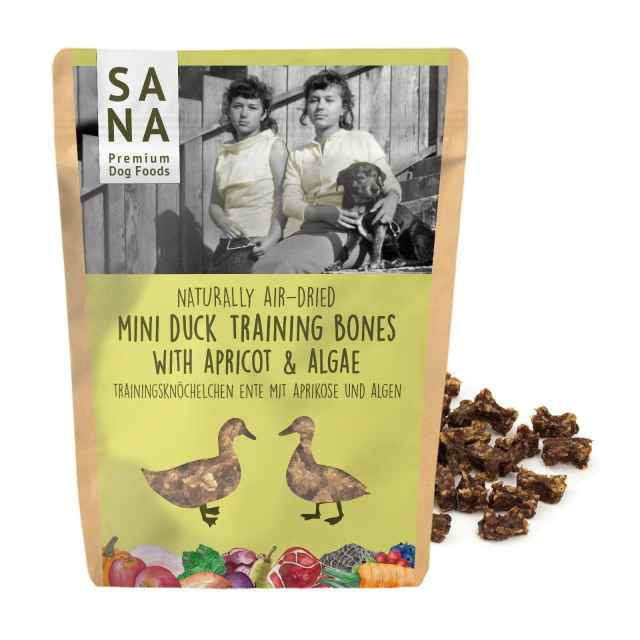 Trainingsknöchelchen Trainingsknöchelchen Ente mit Aprikose und Alge 100 g