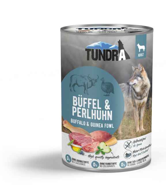 Tundra Dog Büffel & Perlhuhn 400g *NEU*