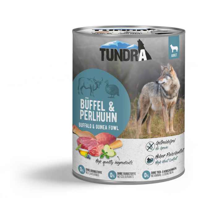 Tundra Dog Büffel & Perlhuhn 800g *NEU*