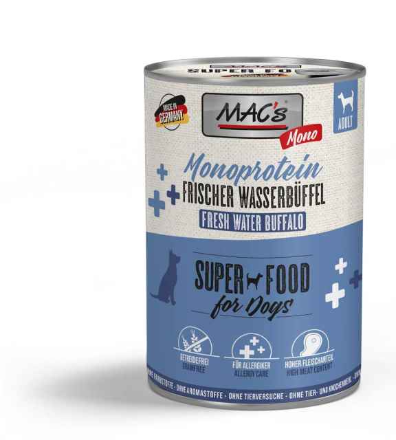 MACs Dog Mono Wasserbüffel 400g*NEU*