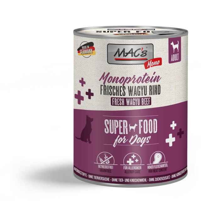 MACs Dog Mono Wagyu Rind 800g*NEU*