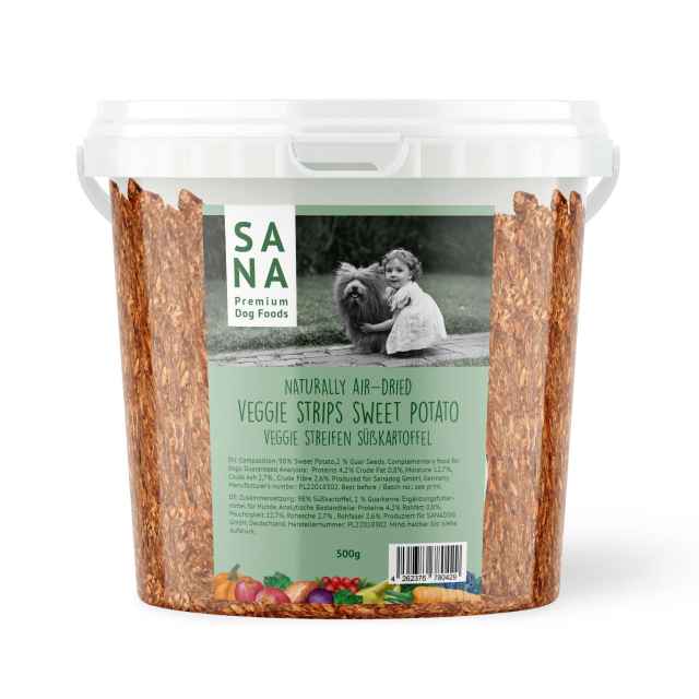 Veggie Streifen Süßkartoffel (500g-Eimer)