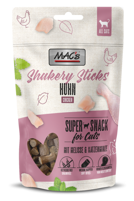 MACs Cat Shakery Sticks Huhn mit Melisse 50g