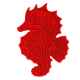 Eat Slow Live Longer Lick Mat Seahorse Rot